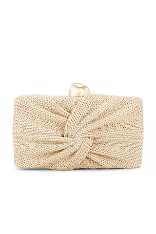Cult Gaia Lisse Clutch in Natural from Revolve.com | Revolve Clothing (Global)
