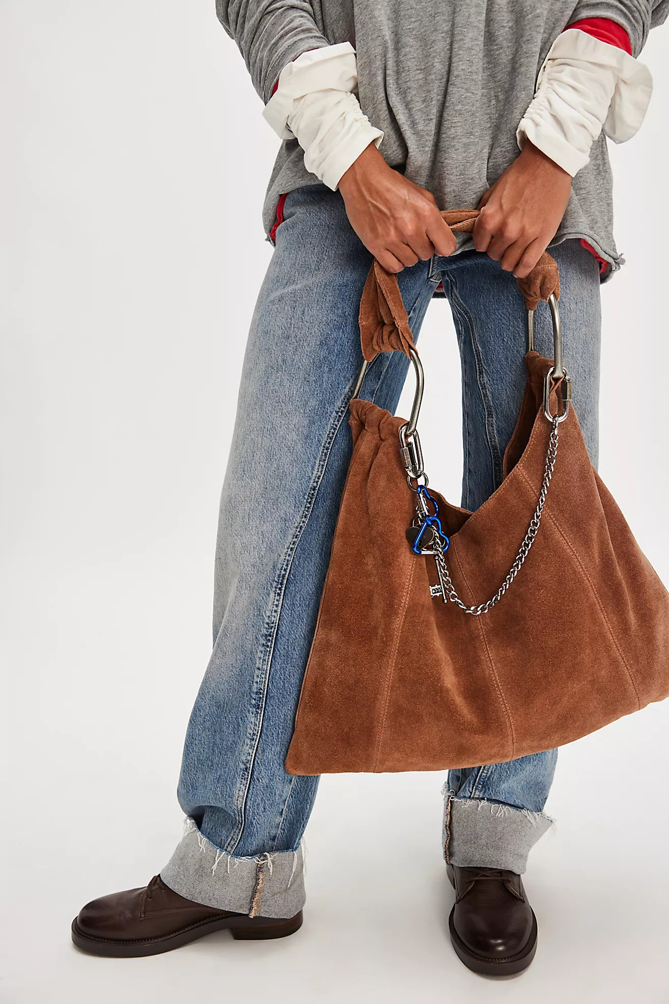 Bobbi Slouch Suede Tote | Free People (Global - UK&FR Excluded)