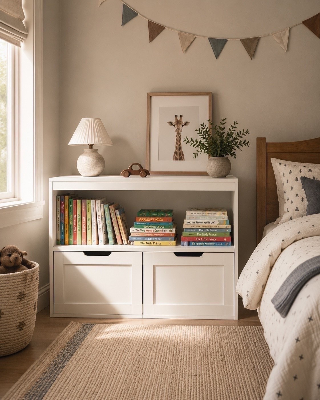A well-designed kids’ room is all about finding that balance between playful and practical. 🤍✨

I’m always looking for pieces that help keep everything organized while making the room feel calm, cozy, and full of personality. When storage blends seamlessly into the design, it’s so much easier to keep everyday clutter under control without sacrificing style.

These are the kinds of timeless finds that grow with your little ones, making their space feel functional, welcoming, and just as thoughtfully decorated as the rest of the home. 🌿

#LTKmomlife #LTKHome #LTKdayinmylife