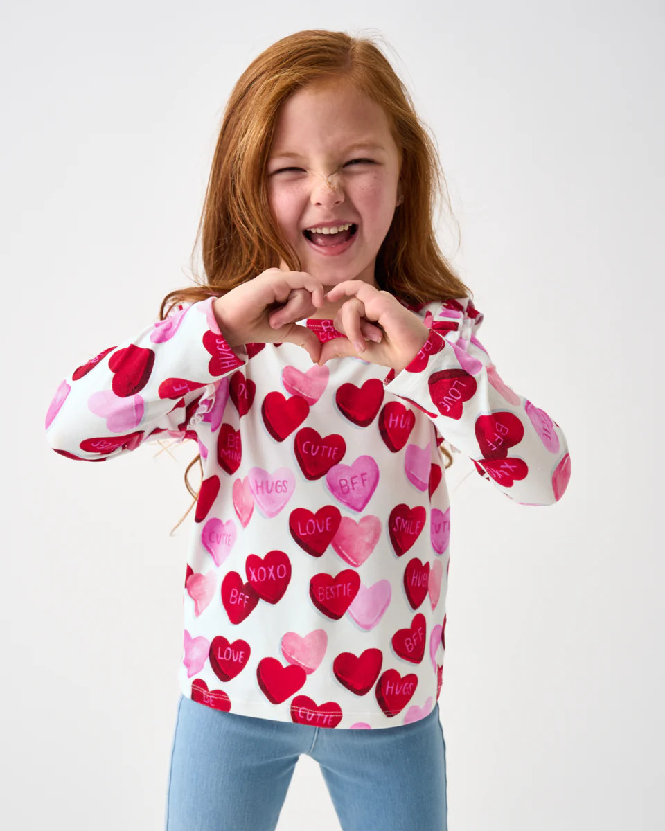 Candy Cuties Flutter Tee | Little Sleepies