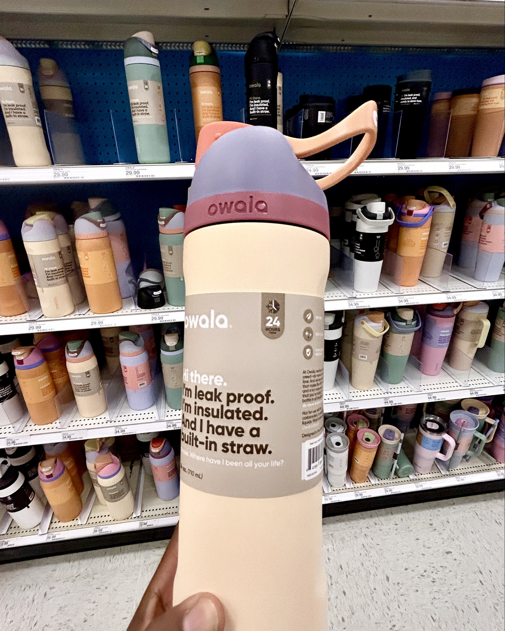 lol found other owala water bottle colors i enjoy & had to share ☺️ #targetfinds #owala