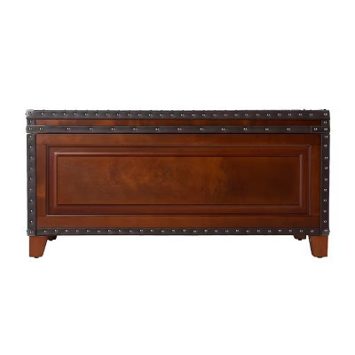 Amherst Trunk Coffee Table with Storage - Brown - SEI | Target