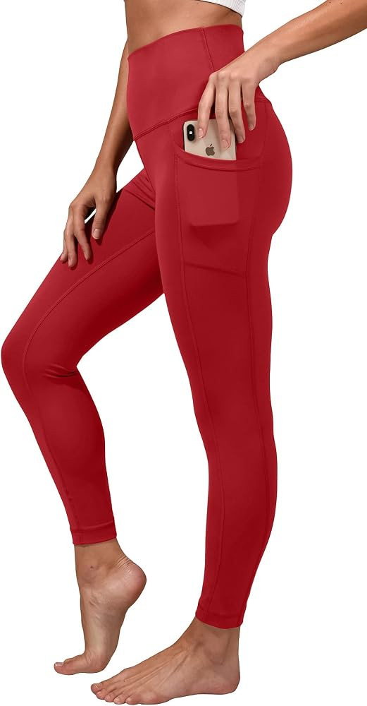 Yogalicious High Waist Ultra Soft Ankle Length Leggings with Pockets | Amazon (US)