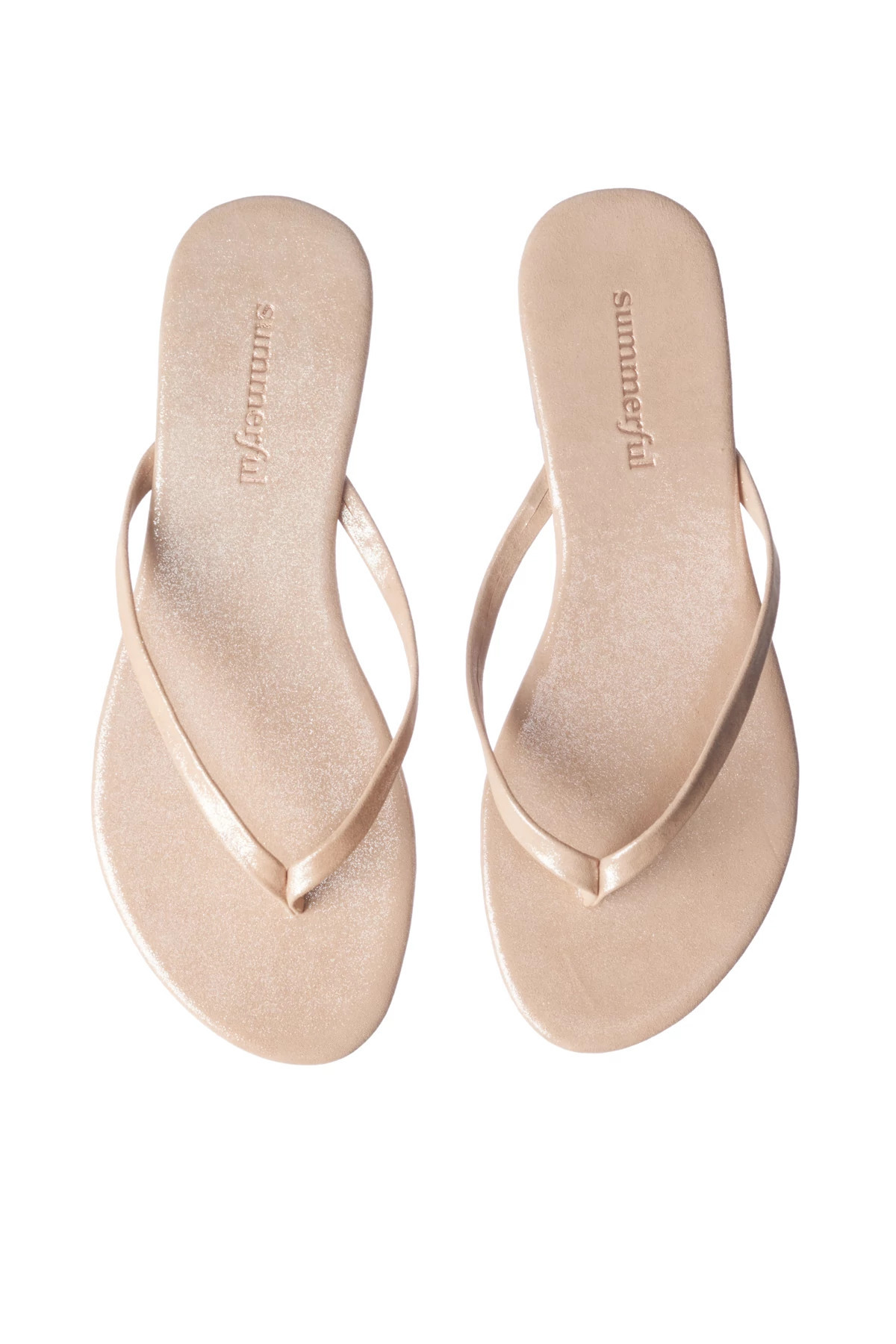 Metallic Thong Flip Flops | Everything But Water