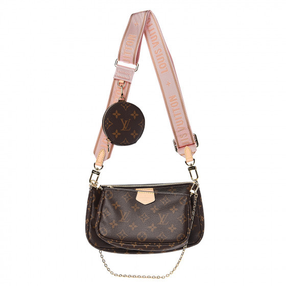 Monogram Multi Pochette Accessories Rose Clair | Fashionphile