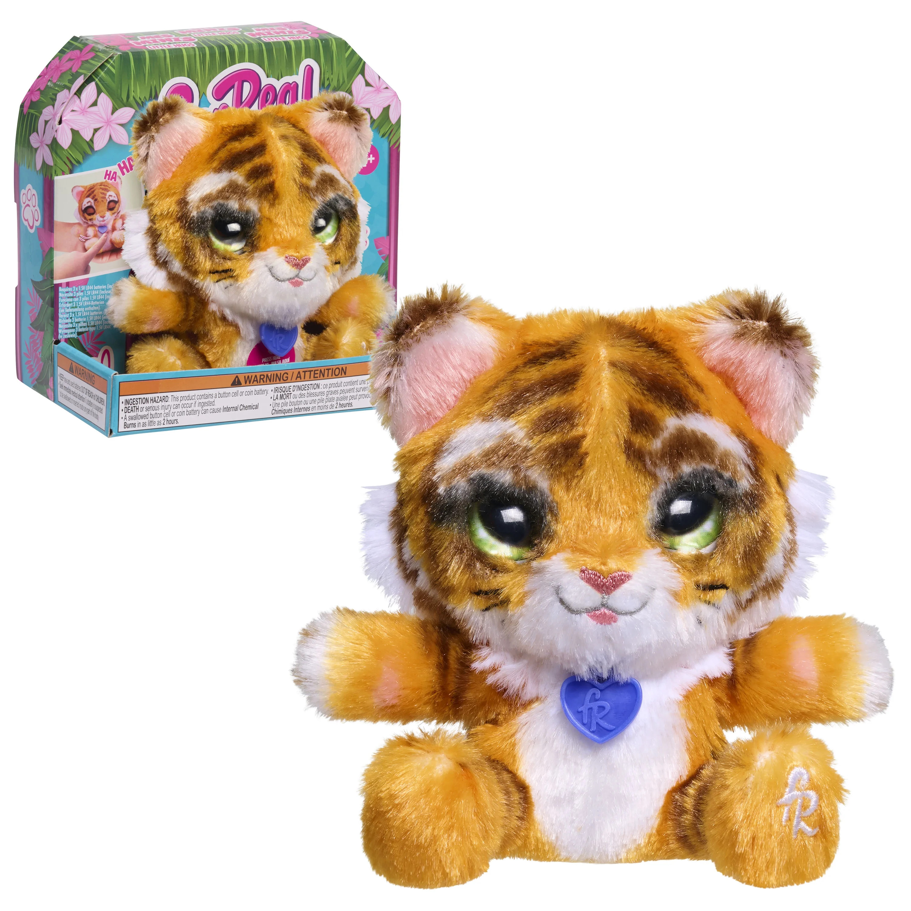 furReal My Minis Little Hugs Tiger | Walmart (US)