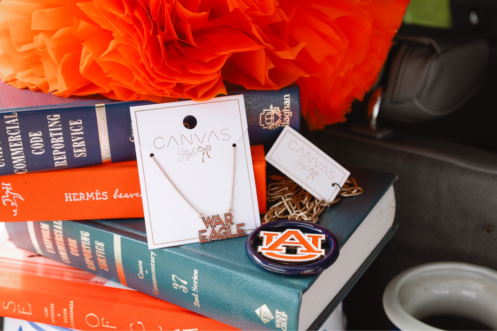 Auburn Tigers game day jewelry 🧡🏈🐅 Use code Airica-20 to save 

#LTKFindsUnder50 #LTKU #LTKStyleTip