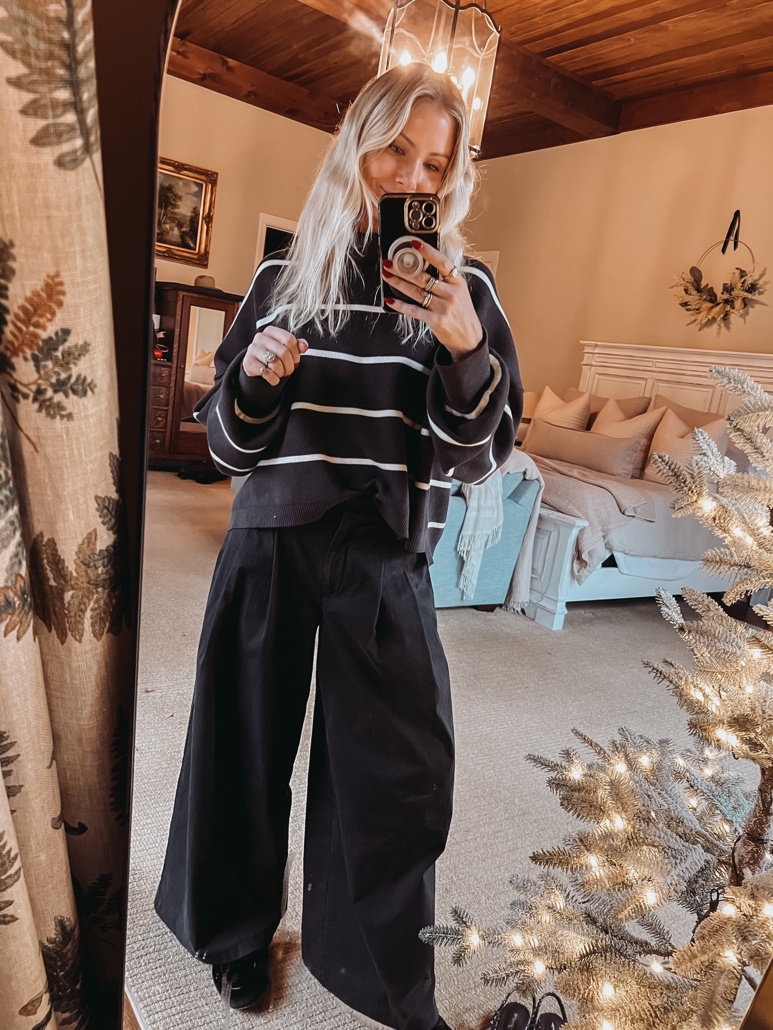 Sweater on repeat. Pants on sale big time! #ootd

#LTKstyletip #LTKsalealert
