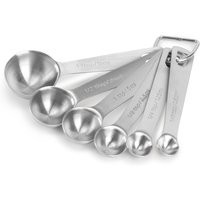 Stainless Steel Measuring Spoon Set | Kitchen Baking Cooking | Etsy (US)