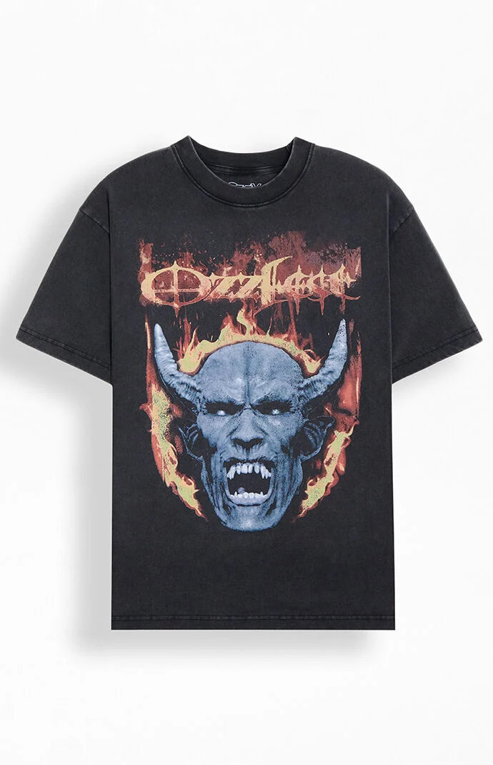 Men's Ozzfest Demon T-Shirt in Black - Size Small | PacSun