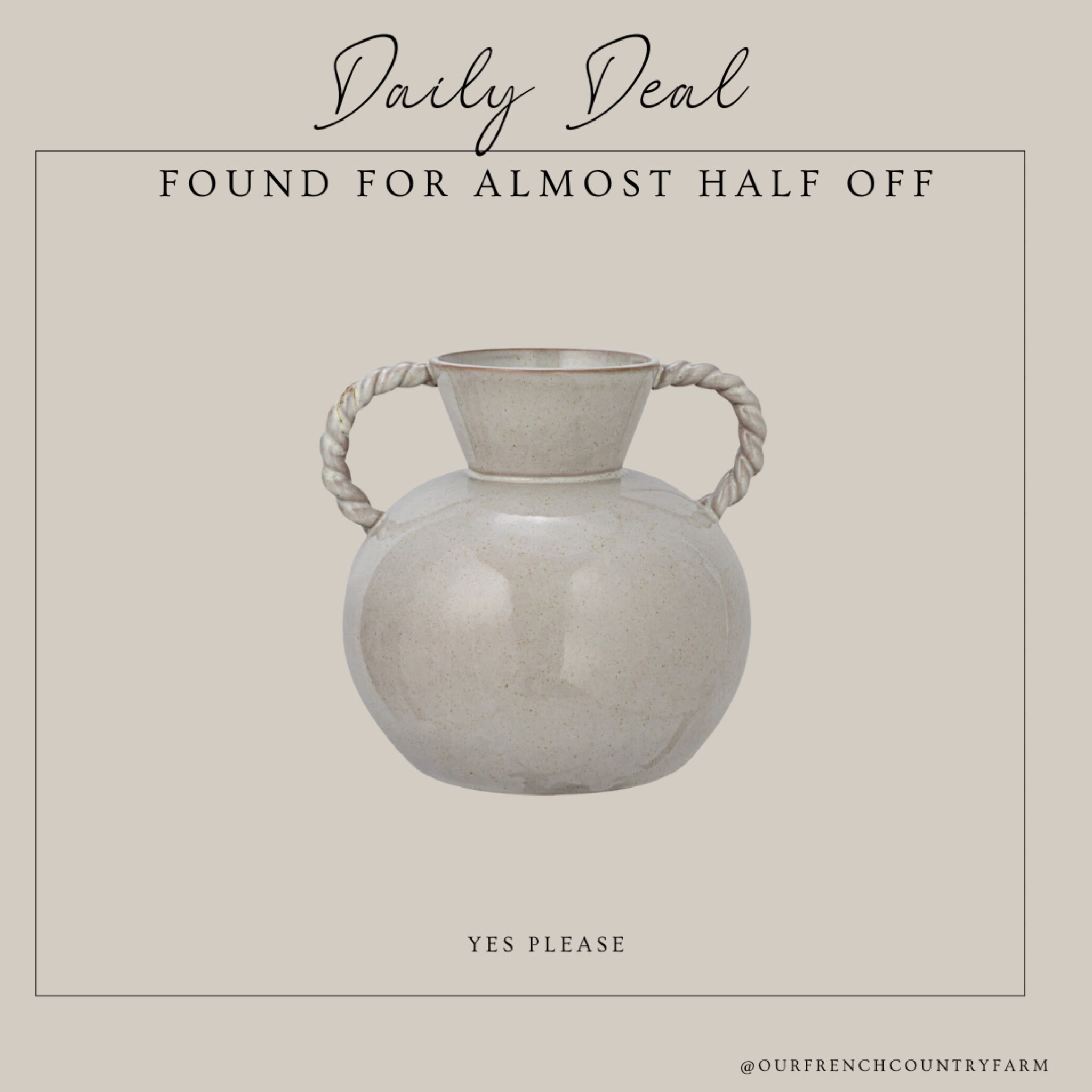 I have wanted this vase forever but didn’t want to pay over $60 for it!  I can’t believe I found it here!!!  

#LTKFamily #LTKSaleAlert #LTKHome