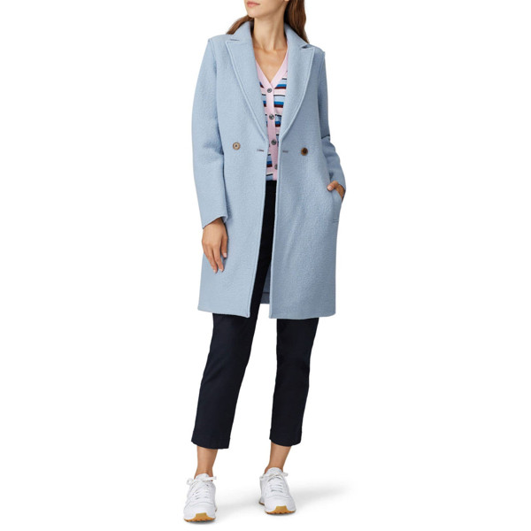 J.Crew Mountain Blue Daphne Topcoat blue | Rent the Runway