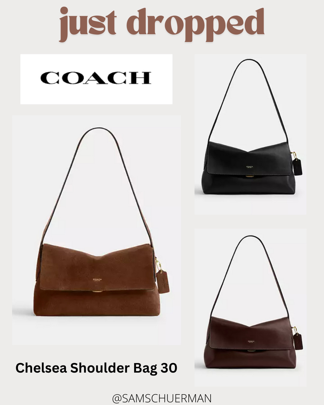 Just dropped! New Coach Chelsea Shoulder Bag 30
 

 #LTKValentine #LTKSeasonal #LTKWorkwear