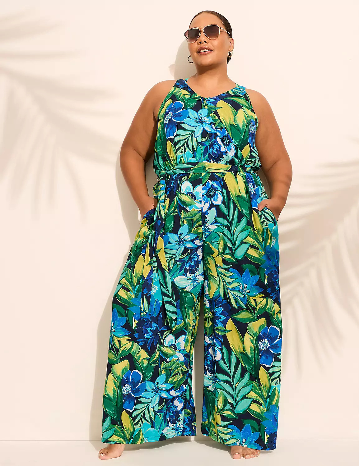 Challis Jumpsuit Cover-Up | LaneBryant | Lane Bryant (US)