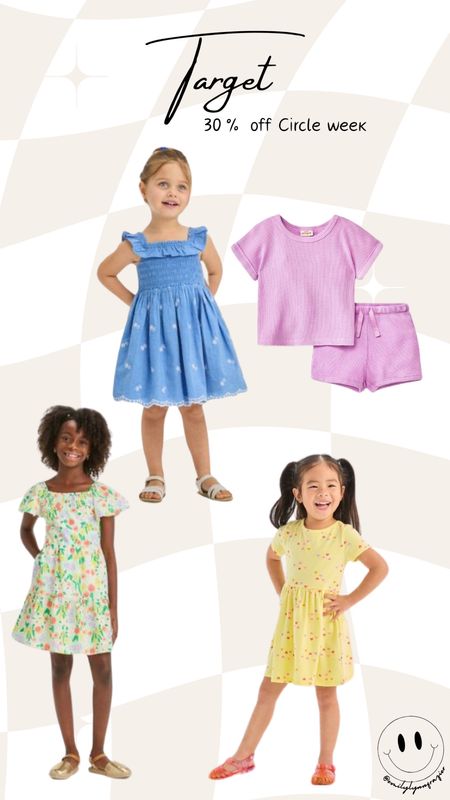 Little girls outfits are 30% off this week for the Target Circle savings event!

#LTKfindsunder50 #LTKkids #LTKxTarget