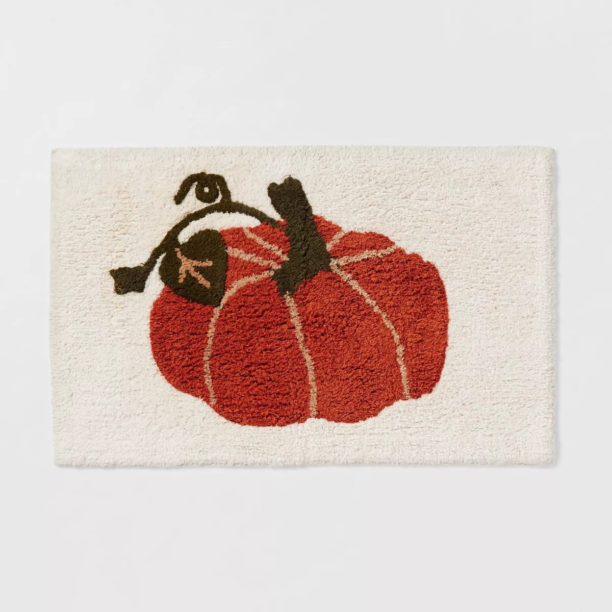 20"x30" Pumpkin Bath Rug Cream - Threshold™ | Target