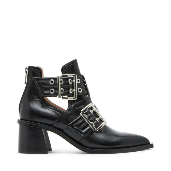 GRAZIA BLACK LEATHER | Steve Madden (Canada)