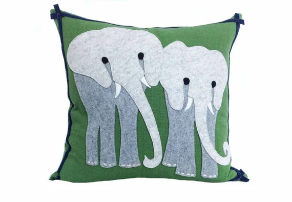 Elephant Safari  Green | Etsy | Etsy (US)