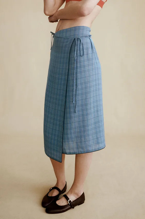 PLAID SKIRT CREATED BY CARAMEL LONDON X ZARA | Zara US