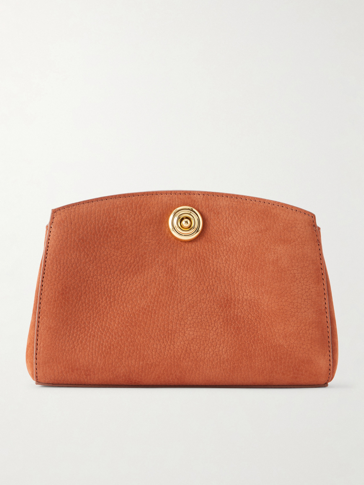 Liffner - Pushlock Leather Clutch - Red | NET-A-PORTER (US)