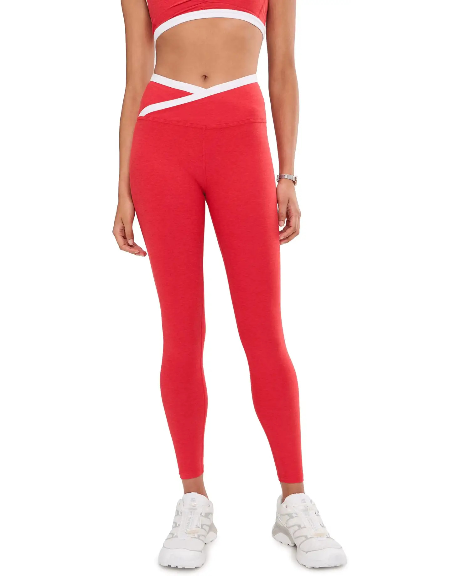 Spacedye Outlines High Waisted Midi Leggings | Zappos