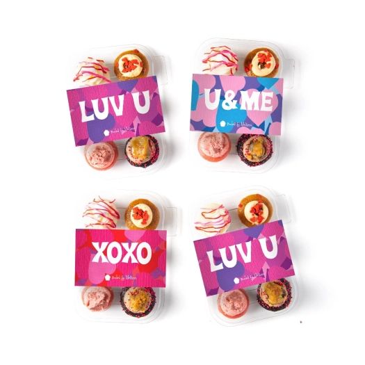 All My Valentines Cupcakes 6-Pack (Bundle of 4) | Baked by Melissa
