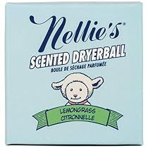 Nellie's Scented Wool Dryerball - Lemongrass Scented - Made with 100% Pure New Zealand Wool and Last | Amazon (US)