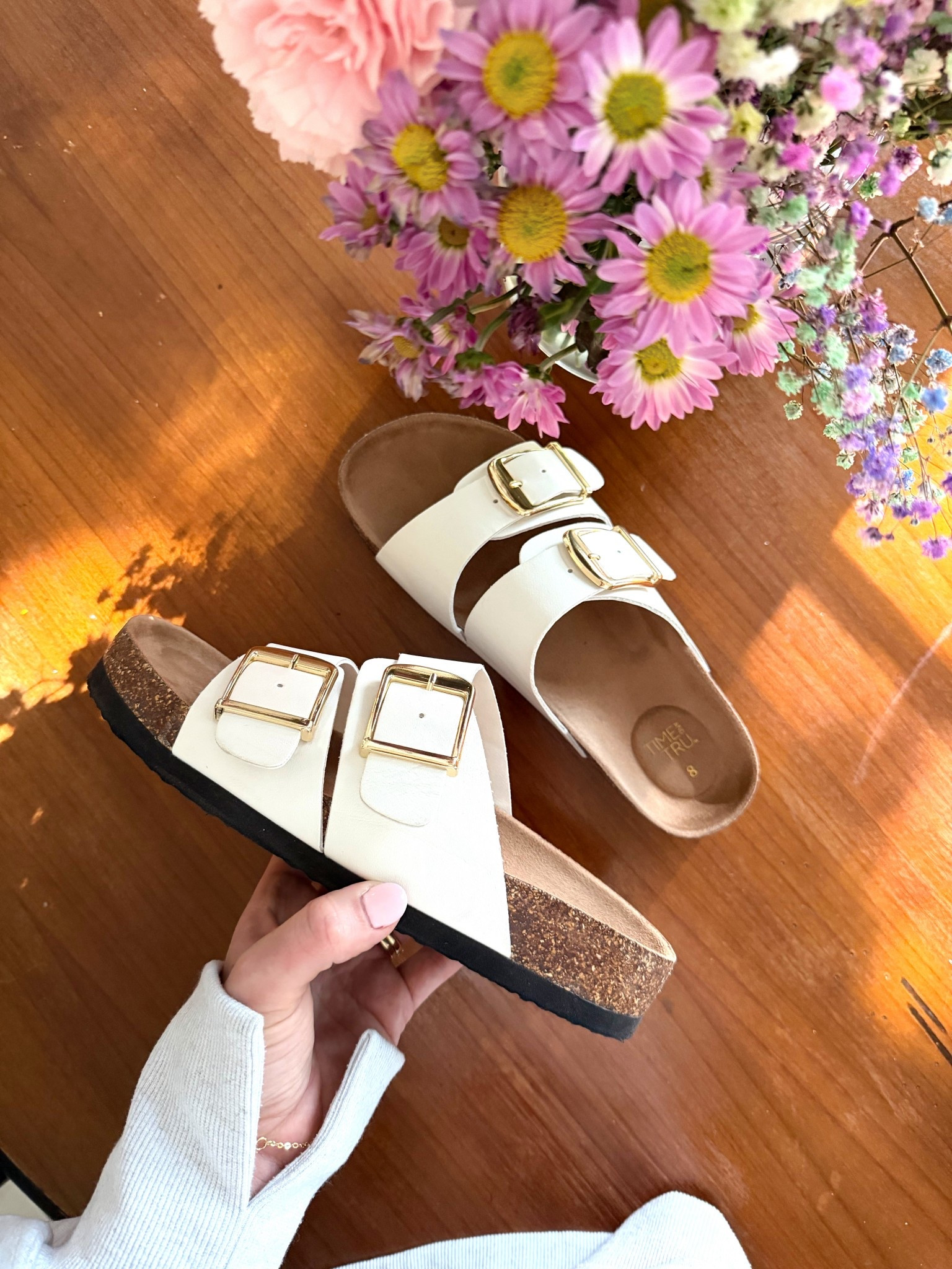 True to size and under $20, I’m gonna go ahead and call these a sandal of the summer because the way these can go with sooo many outfits is amazing! Look for less from Walmart! 

#LTKMidsize