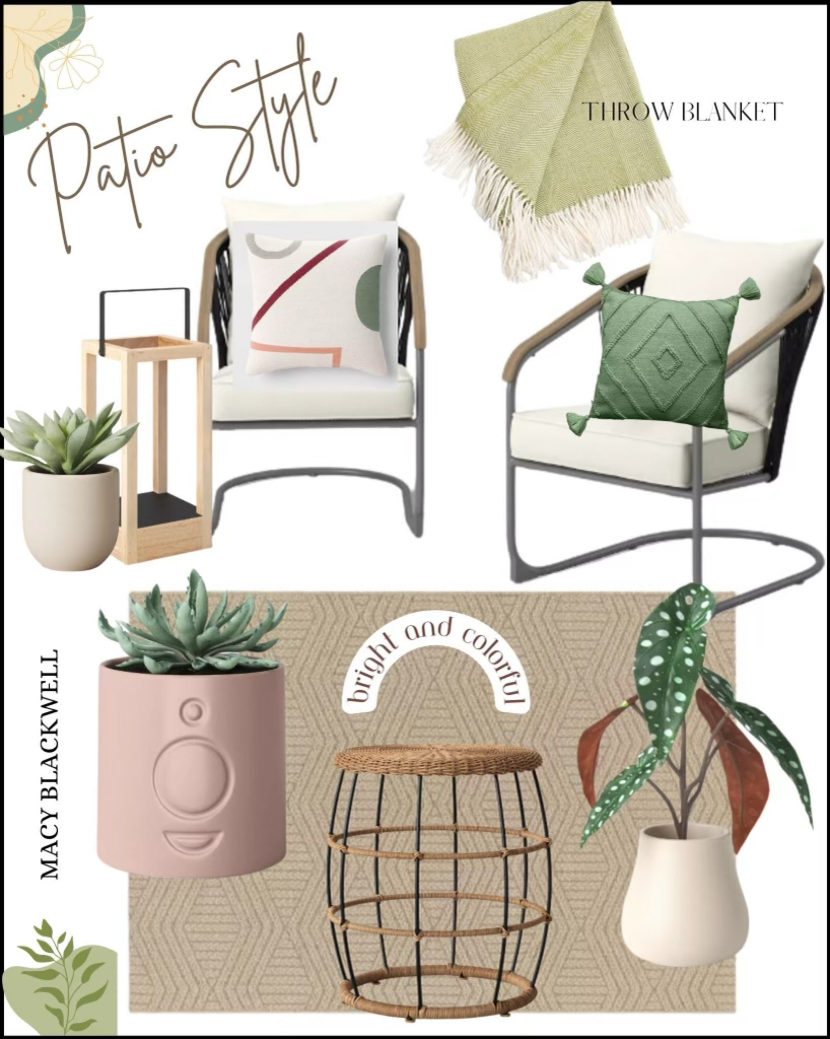 Patio. Summer decor. Outdoor living. Target patio furniture. Furniture set. Outdoor chairs. Back deck. Porch refresh  

#LTKhome #LTKfamily #LTKSeasonal