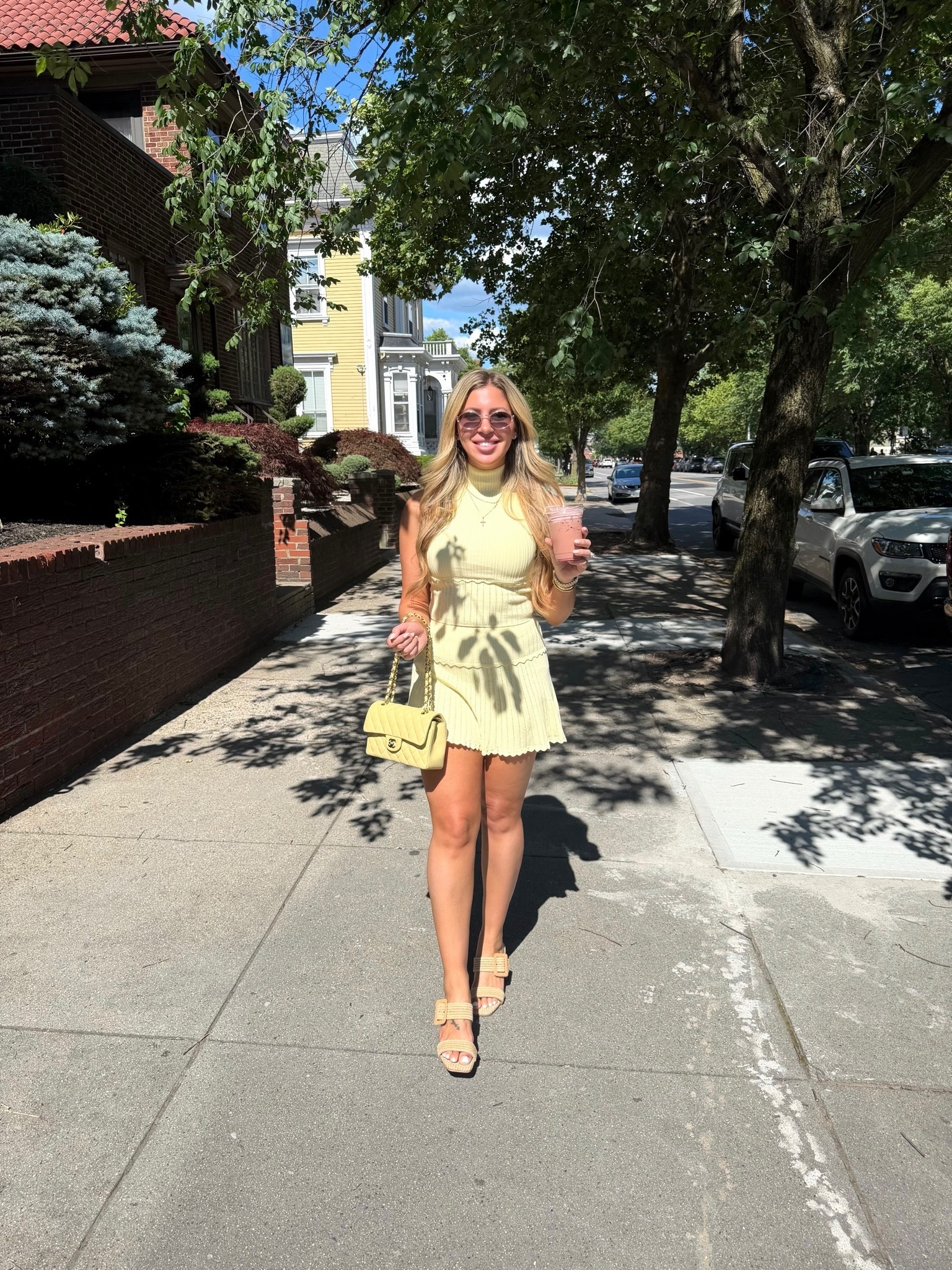 @Meshki US yellow summer pointelle matching set

#LTKdayinmylife #LTKootd #LTKSeasonal