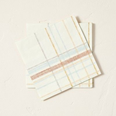 12ct Casual Plaid Coated Paper Food Liners - Hearth &#38; Hand&#8482; with Magnolia | Target