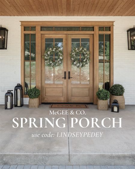 Shot my front porch below and don’t forget to use code LINDSEYPEDEY for 10% off $100+ at McGee & Co.

From porch, wreath, outdoor lantern, outdoor basket, wall, lights, exterior light, outdoor candles, studio McGee, doormat, target 

#LTKSeasonal #LTKHome #LTKFindsUnder100