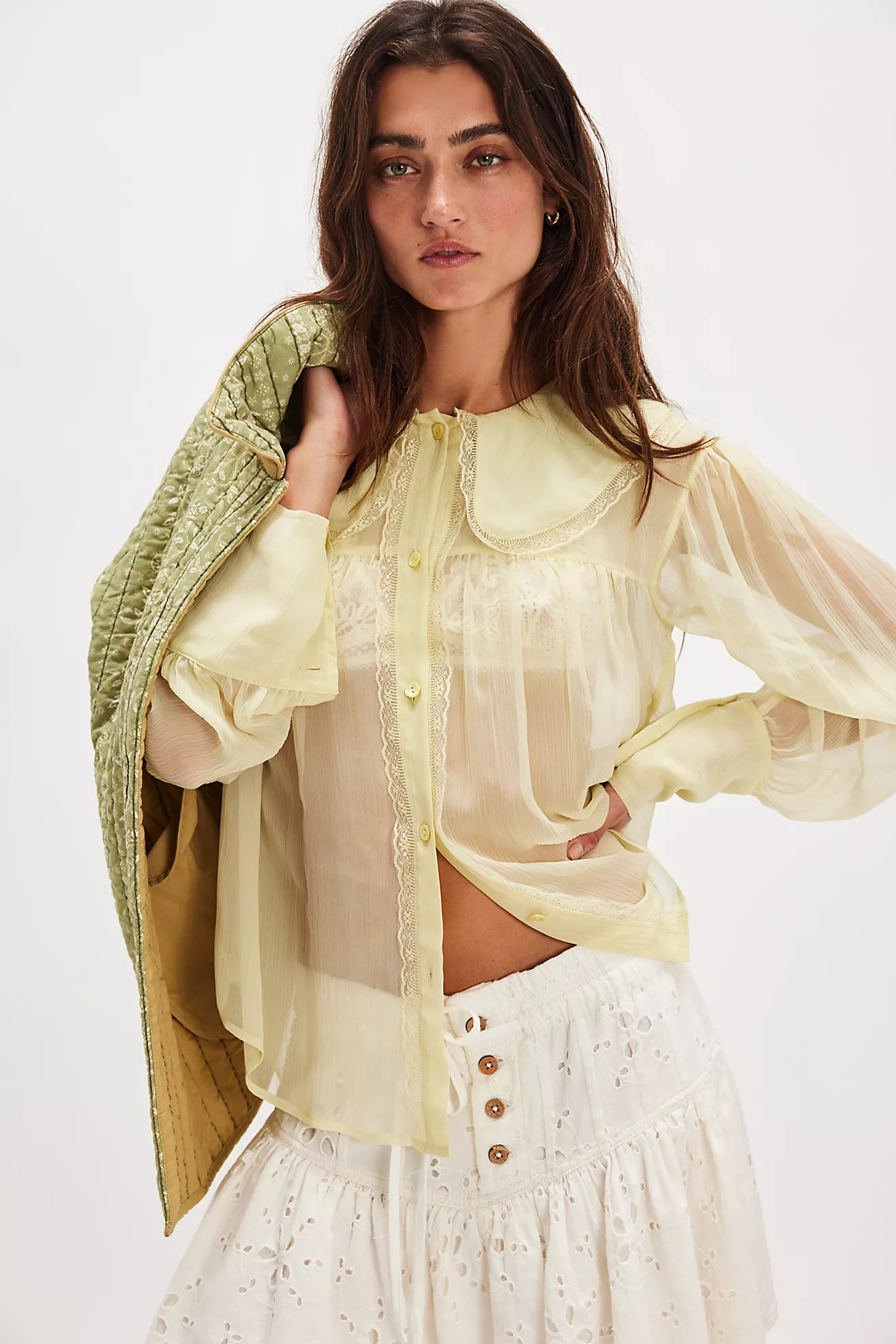 Nigel Preston Pagen Blouse | Free People (Global - UK&FR Excluded)
