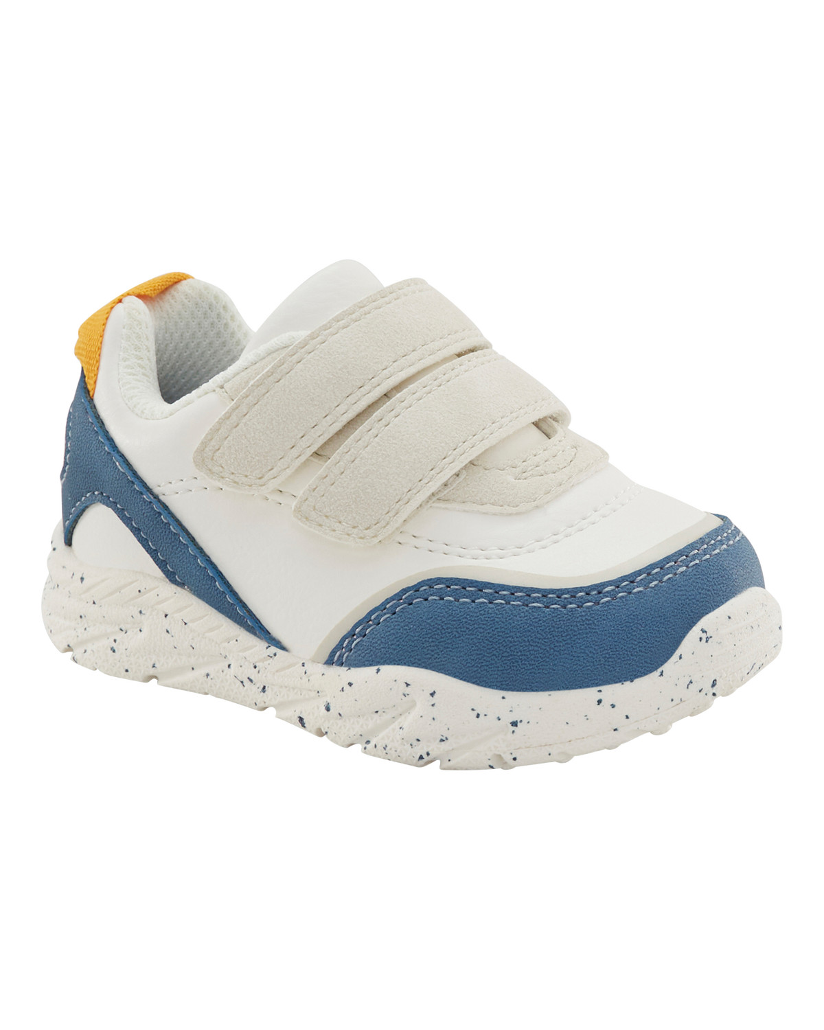 Every Step® First Walker Fashion Sneakers - White/Blue - Carter's | Carter's | Carter's Inc