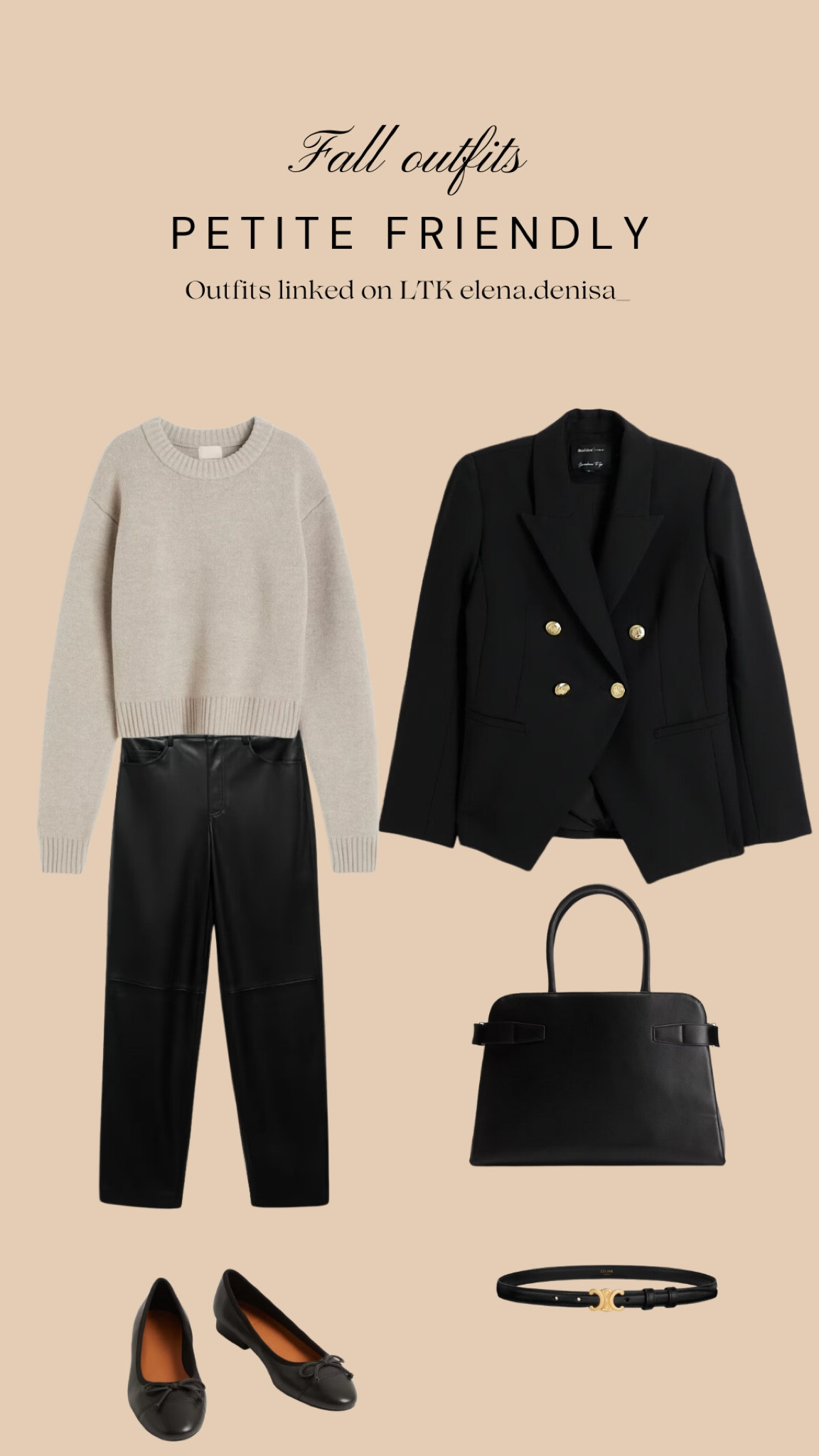 Petite friendly fall outfit 

#LTKworkwear #LTKuk #LTKautumn