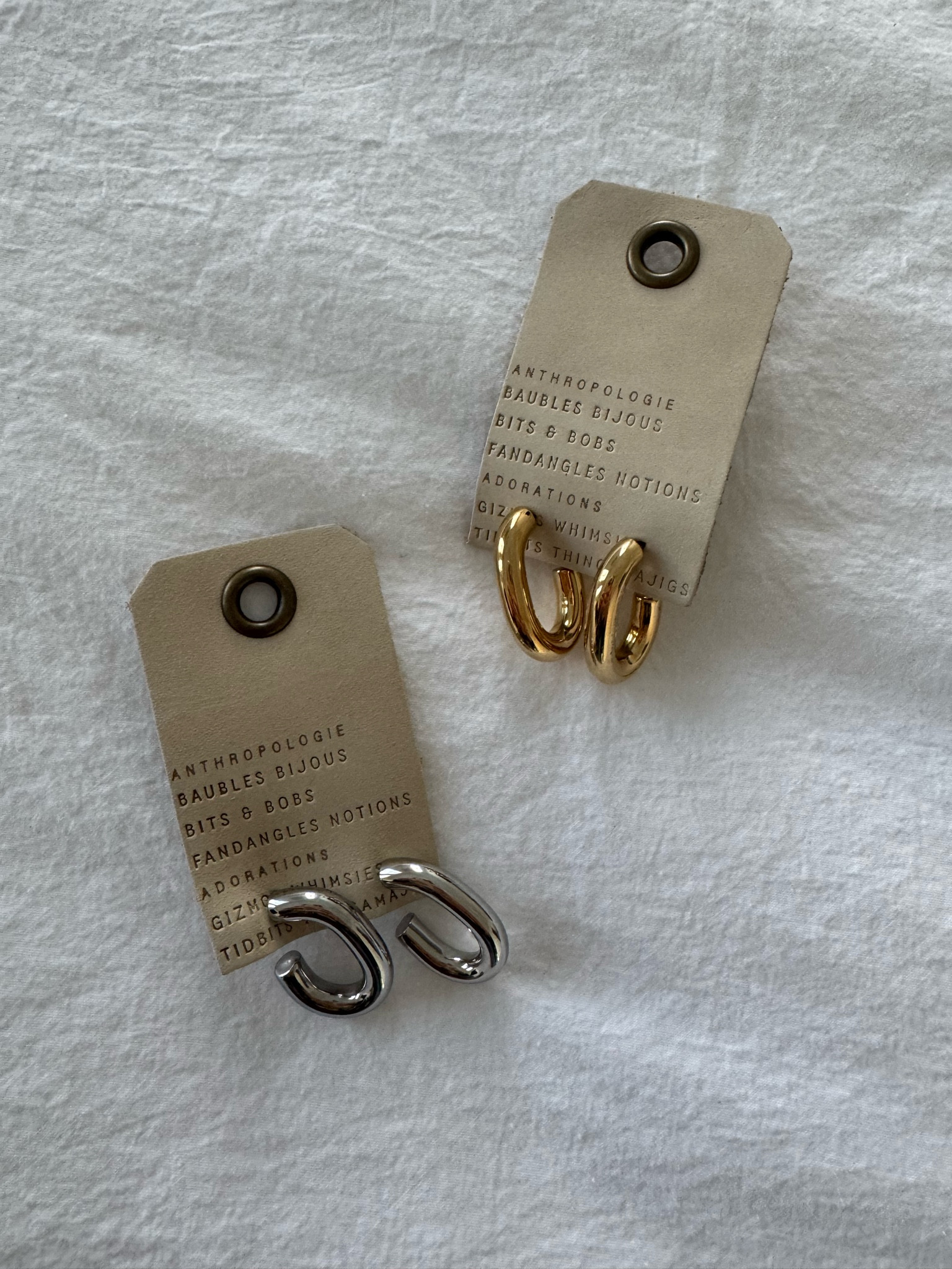 Anthropologie Earrings on Sale! Oval hoops available in both gold and silver for only $12 a pair! Perfect every day earrings to wear from day or night. 

Anthropologie, jewelry, accessories, earrings, gold earrings, silver earrings

#LTKFindsUnder50 #LTKSaleAlert #LTKStyleTip