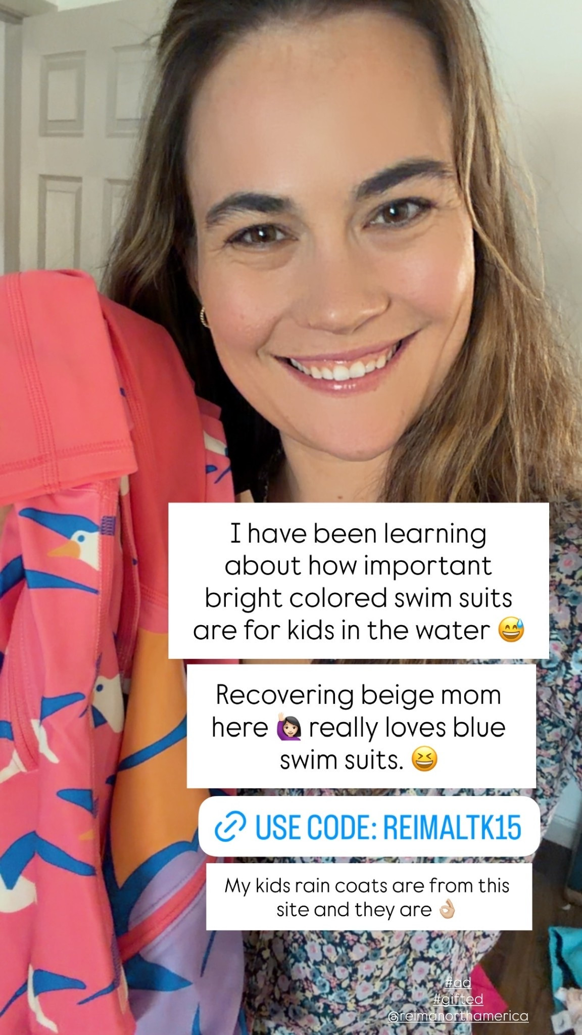 #ad
#gifted
@reimanorthamerica  My kids rain coats are from this site and they are 👌🏼 I have been learning about how important bright colored swim suits are for kids in the water 😅

Recovering beige mom here 🙋🏻‍♀️ really loves blue swim suits. 😆

#LTKmomlife #LTKKids #LTKBaby