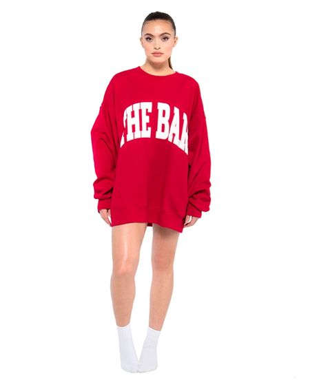 The Bar sweatshirt is back in stock! 👏🏻😍 Loving this red for Christmas. 🎄 #thebar #thebarsweatshirt 

#LTKHoliday #LTKSeasonal #LTKGiftGuide