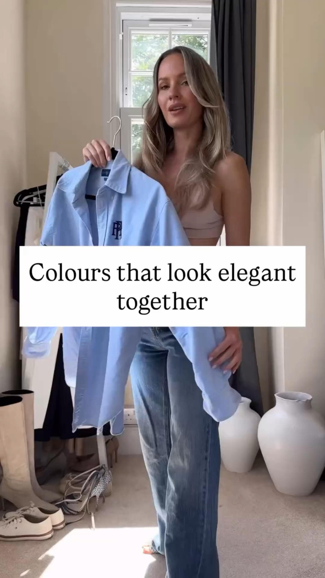Some colour combinations just look extra elegant together. 

These are 3 I wear often. 

My preference is to stick to two different colours if they are contrasting, however if they are tonal, I don’t mind adding more shades. 

A good mix of colours should give interest to a look, but without making the outfit loud or disorganised. 

Are any of these colours you like to wear together? 

#tessmontgomery #slowfashion