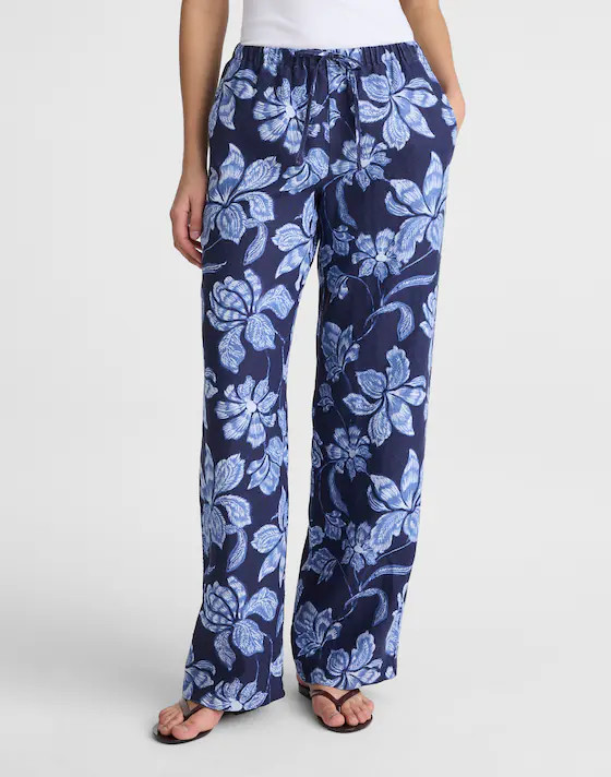Pull-On Pants in 100% Linen | Madewell