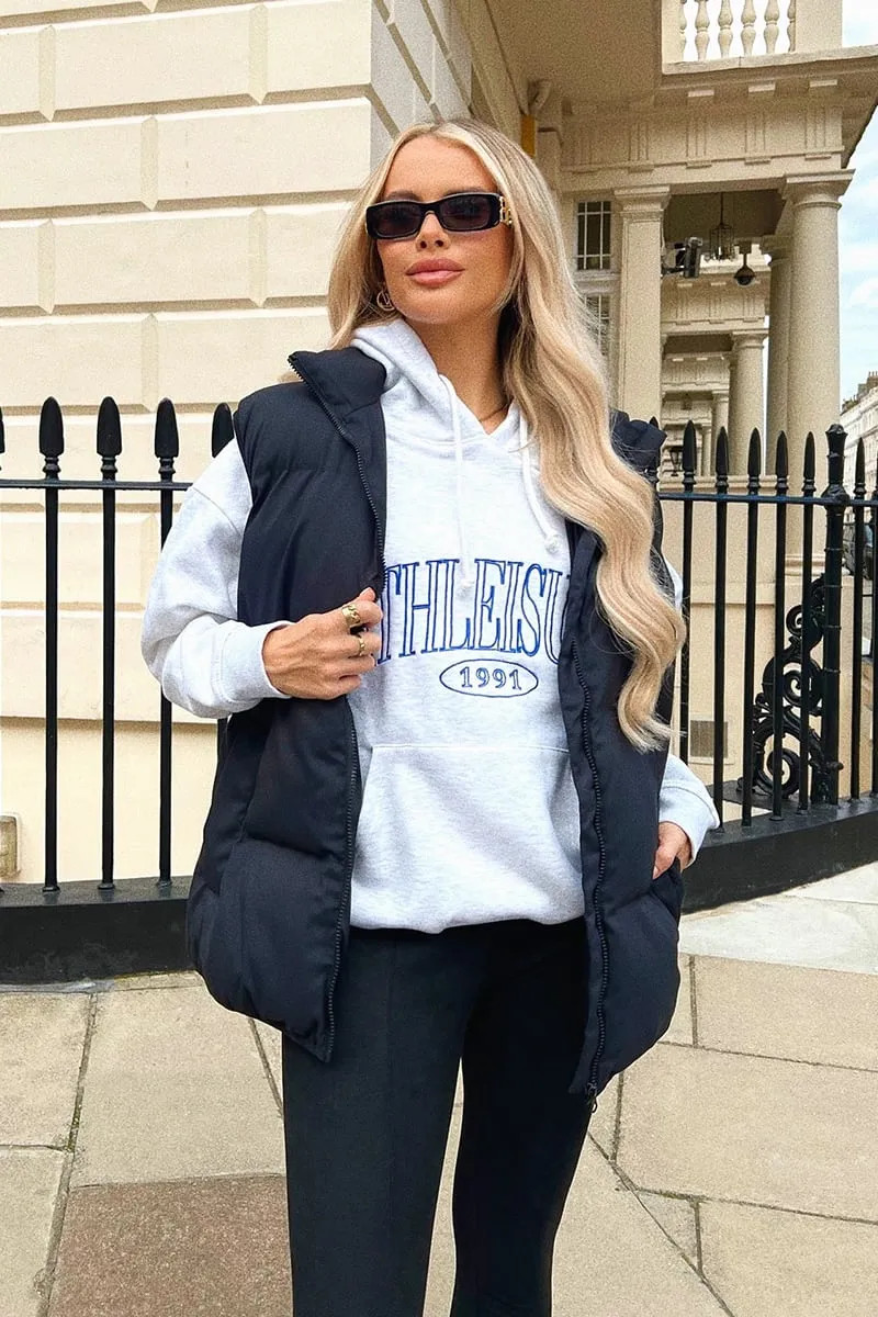 Oversized Puffer Gilet | In The Style (UK)