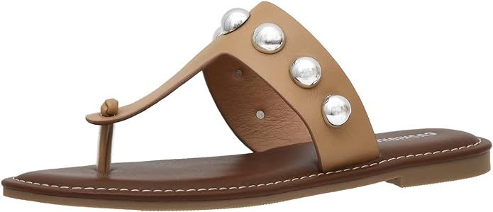 CUSHIONAIRE Women's Cindy thong stud sandal +Comfort Foam | Amazon (US)
