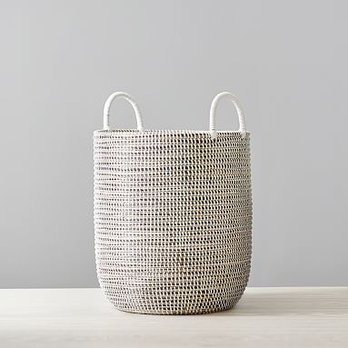 Woven Seagrass Storage Catchall | Pottery Barn Teen