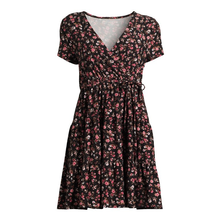 No Boundaries Juniors Babydoll Dress | Walmart (US)