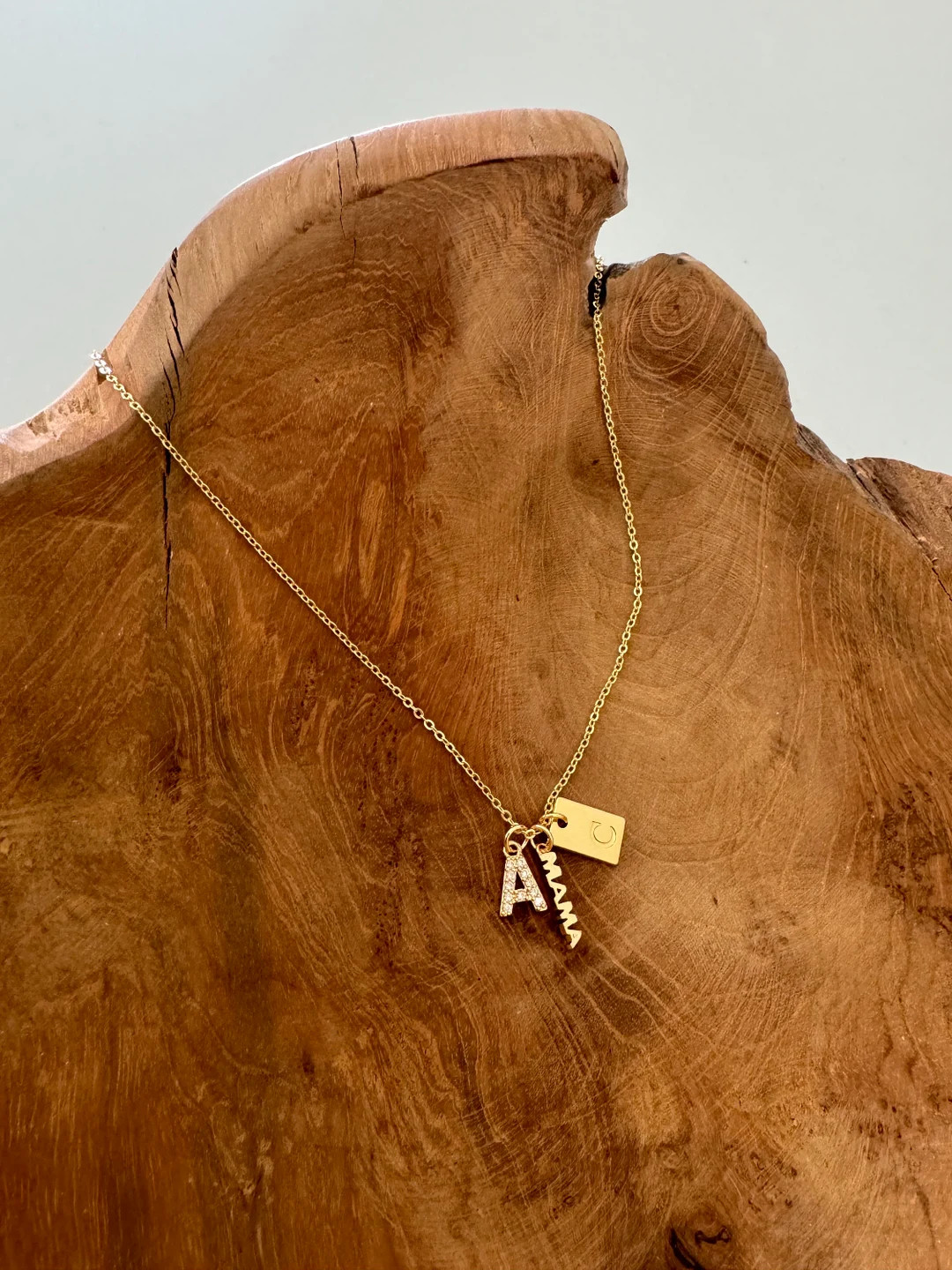 Custom Mama Initial Necklace | Etsy (US)