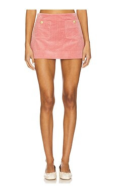 LoveShackFancy Kida Skirt in Rose from Revolve.com | Revolve Clothing (Global)