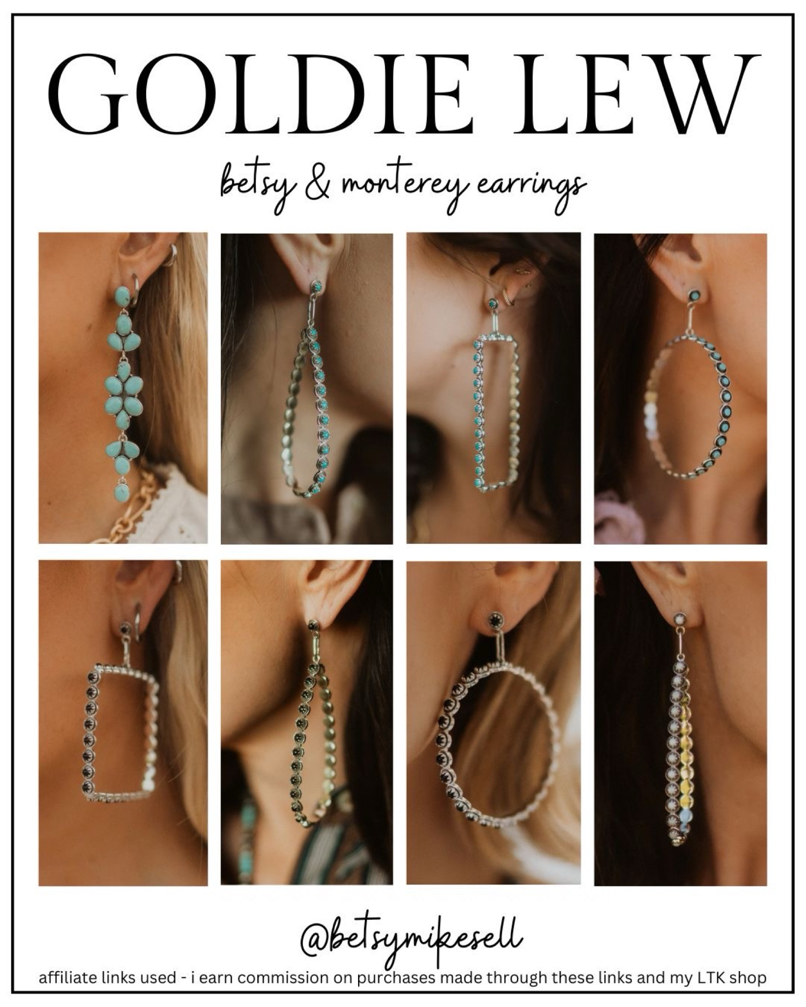 $100 off the betsy and monterey earrings linked from @goldielew_ code BETSY works ♥️

#LTKSaleAlert #LTKStyleTip #LTKBeauty