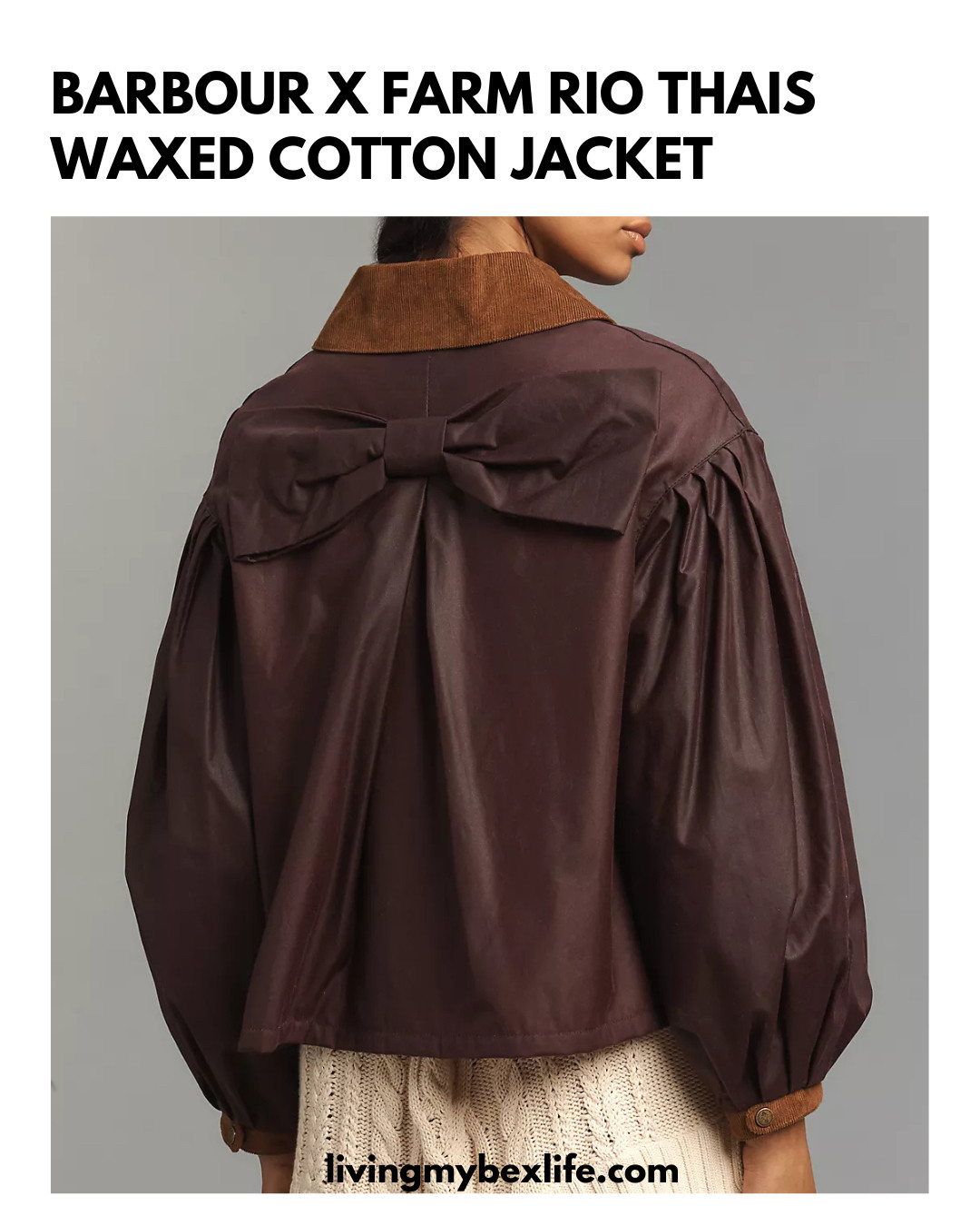 Barbour x Farm Rio Thais Waxed Cotton Jacket at Anthropologie  

 #LTKGiftGuide #LTKActive #LTKParties