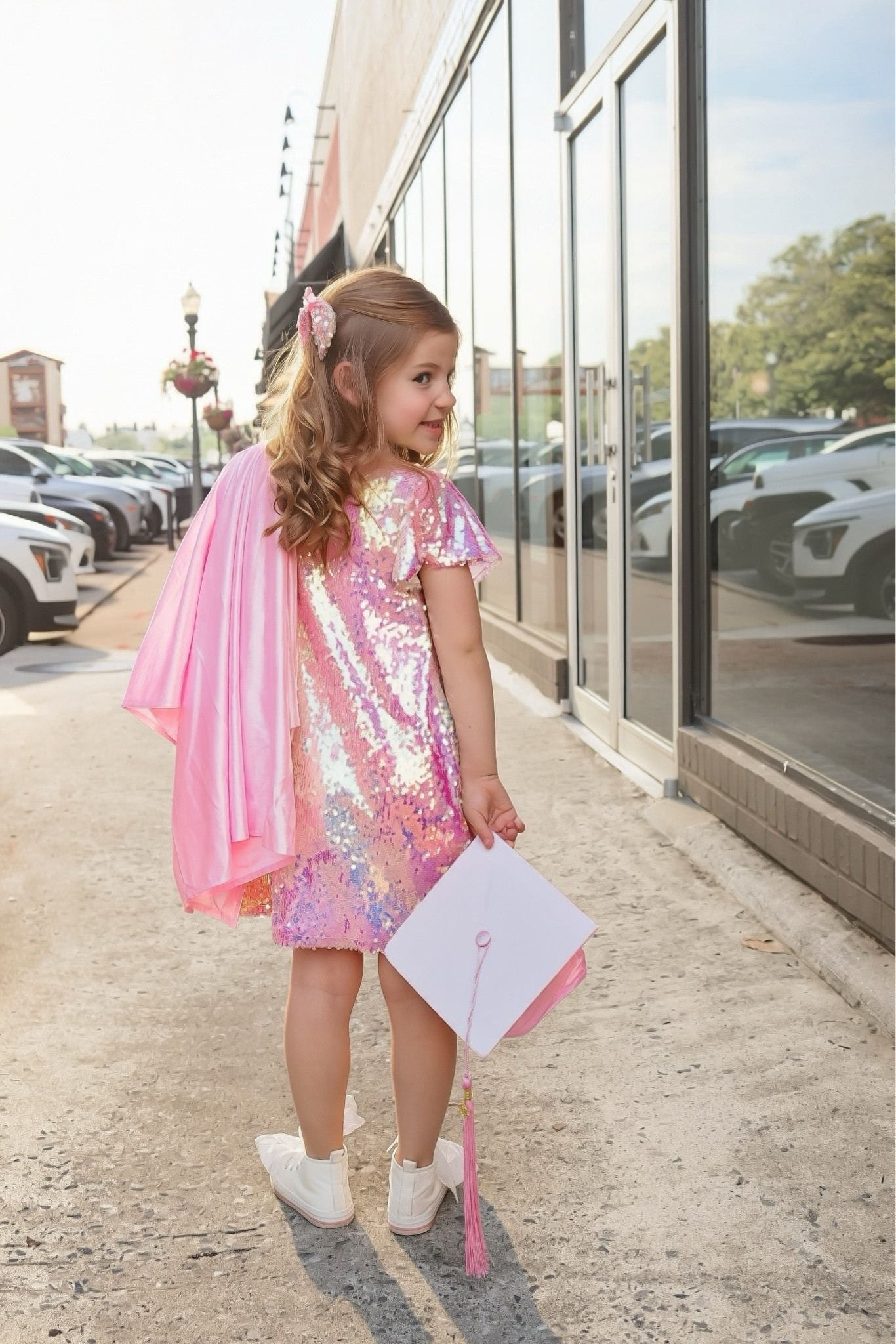 Pink Cap & Gown for Pre-K and Kindergarten Graduation

#LTKKids #LTKSeasonal