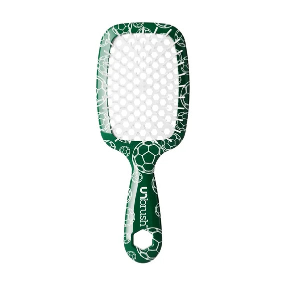 FHI Heat UNbrush Soccer Detangling Brush for All Hair Types, Green - Walmart.com | Walmart (US)
